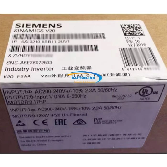 6SL3210-5BB11-2UV1 inverter Siemens